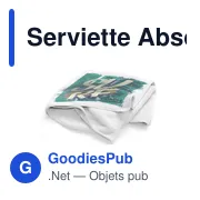 Serviette Absorbante Gymnasio - Miniature 6