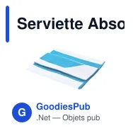 Serviette Absorbante Jeffrey - Miniature 3
