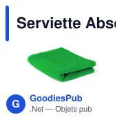Serviette Absorbante Kotto - Miniature 1