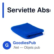 Serviette Absorbante Kotto - Miniature 2