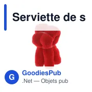 Serviette de sport personnalisable en microfibre avec logo - Rustuff - Miniature 3