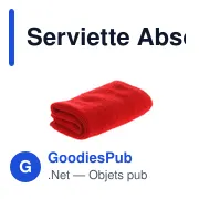Serviette de sport personnalisable en microfibre avec logo - Rustuff - Miniature 5
