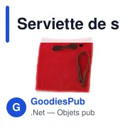 Serviette de sport personnalisable en microfibre avec logo - Rustuff - Miniature 6