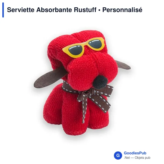 Serviette de sport personnalisable en microfibre avec logo - Rustuff - Image 8