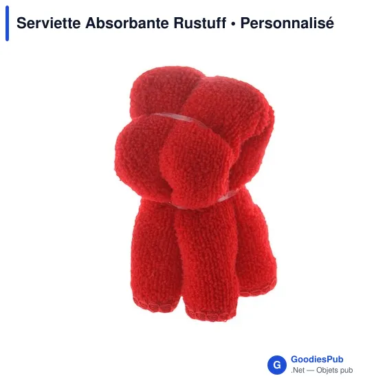 Serviette de sport personnalisable en microfibre avec logo - Rustuff - Image 9