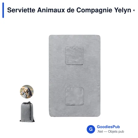 Serviette Animaux de Compagnie Yelyn