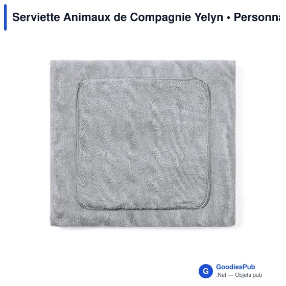 Serviette Animaux de Compagnie Yelyn - Image 3