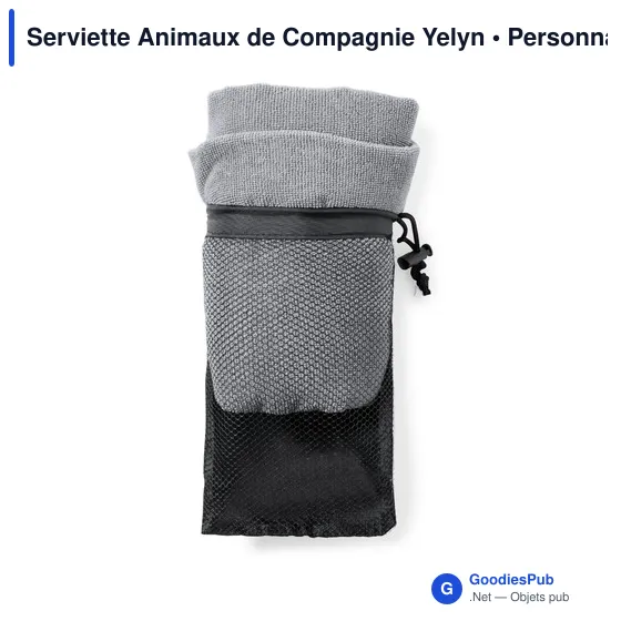 Serviette Animaux de Compagnie Yelyn - Image 4