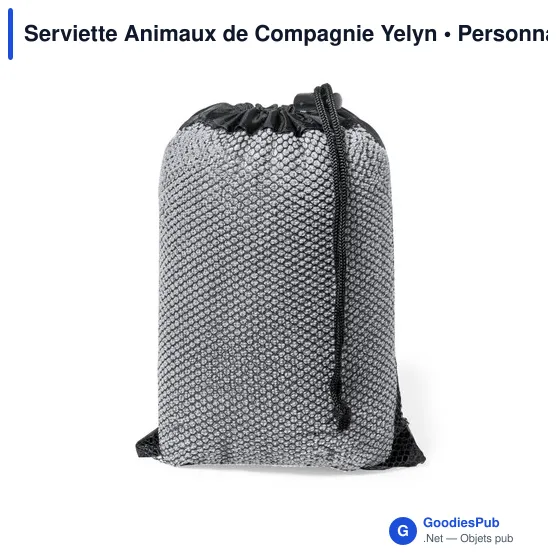 Serviette Animaux de Compagnie Yelyn - Image 5