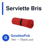 Serviette Brisly - Miniature 3
