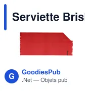 Serviette Brisly - Miniature 6