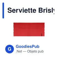 Serviette Brisly - Miniature 10