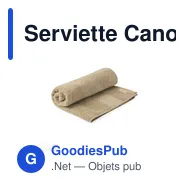 Serviette Canoria - Miniature 12