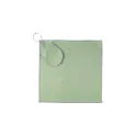 Variante vert clair - Serviette de golf personnalisable en rPET Idris avec logo