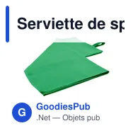 Serviette de sport personnalisable en RPET avec logo - Ivanna - Miniature 4