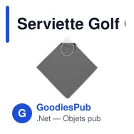 Serviette Golf Canrock - Miniature 11