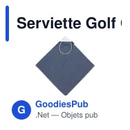 Serviette Golf Canrock - Miniature 6