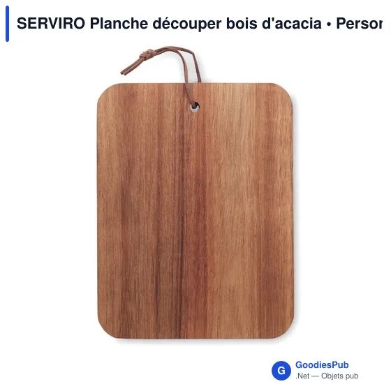 SERVIRO Planche découper bois d'acacia - Image 2