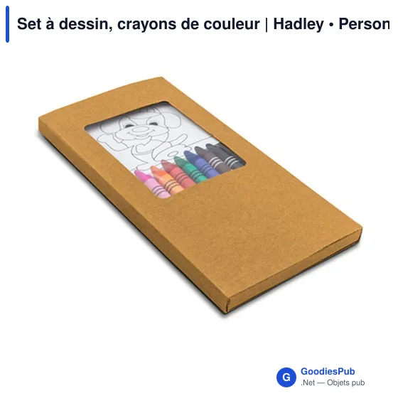 Set à dessin personnalisable avec logo | Hadley - Image 5