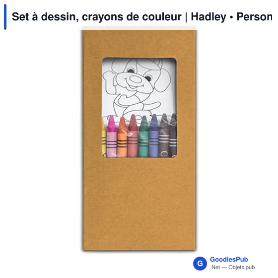 Set à dessin personnalisable avec logo | Hadley - Image 6