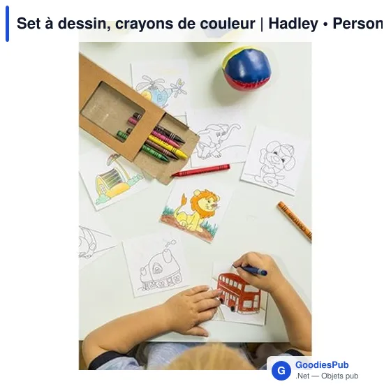 Set à dessin personnalisable avec logo | Hadley - Image 7