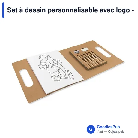 Set à dessin personnalisable avec logo - Legend