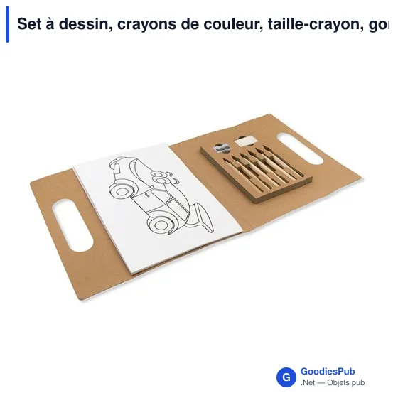 Set à dessin personnalisable avec logo - Legend - Image 1