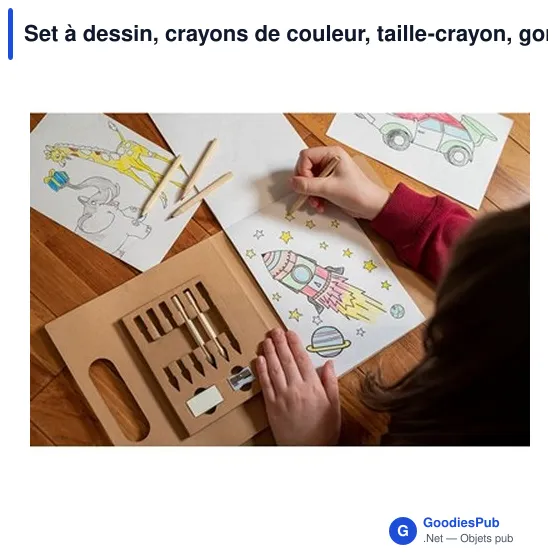 Set à dessin personnalisable avec logo - Legend - Image 2
