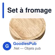 Set à fromage personnalisable avec logo - Bellamy - Miniature 1