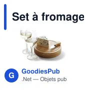 Set à fromage personnalisable avec logo - Bellamy - Miniature 4