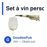 Set à vin personnalisable de 4 pièces Jeremy avec logo - Miniature 7
