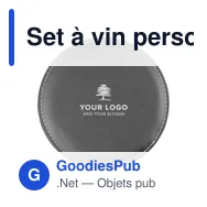 Set à vin personnalisable de 4 pièces Jeremy avec logo - Miniature 9