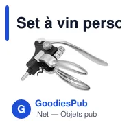 Set à vin personnalisable de 9 pièces avec logo - Emil - Miniature 3
