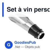 Set à vin personnalisable de 9 pièces avec logo - Emil - Miniature 6