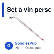 Set à vin personnalisable de 9 pièces avec logo - Emil - Miniature 7