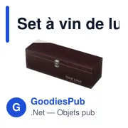 Set à vin de luxe personnalisable avec logo - 5 pièces Nikita - Miniature 4