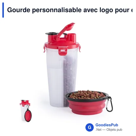 Gourde personnalisable avec logo pour entreprise - 900ml