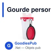 Gourde personnalisable avec logo pour entreprise - 900ml - Miniature 2