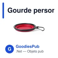 Gourde personnalisable avec logo pour entreprise - 900ml - Miniature 3