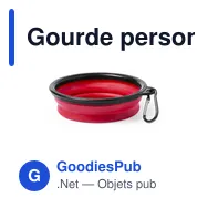 Gourde personnalisable avec logo pour entreprise - 900ml - Miniature 4