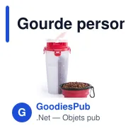Gourde personnalisable avec logo pour entreprise - 900ml - Miniature 6
