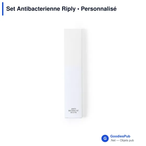 Stylo antibactérien personnalisable avec logo pour entreprise - Image 5