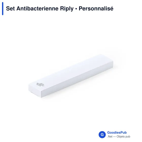 Stylo antibactérien personnalisable avec logo pour entreprise - Image 6