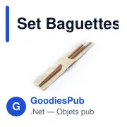Set Baguettes Nesty - Miniature 4