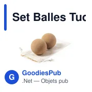 Set Balles Tuduk - Miniature 1