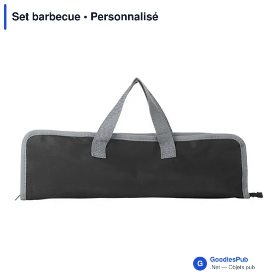 Set barbecue personnalisable avec logo - Accessoires barbecue - Image 4