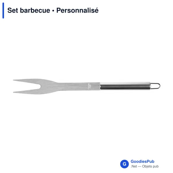 Set barbecue personnalisable avec logo - Accessoires barbecue - Image 5