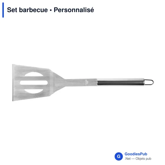 Set barbecue personnalisable avec logo - Accessoires barbecue - Image 6