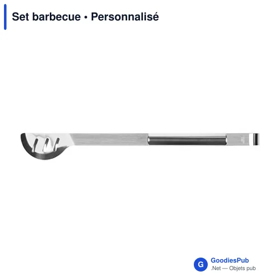 Set barbecue personnalisable avec logo - Accessoires barbecue - Image 7