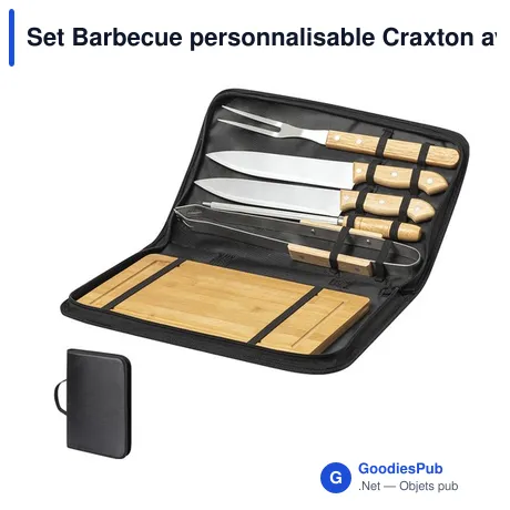 Set Barbecue personnalisable Craxton avec logo